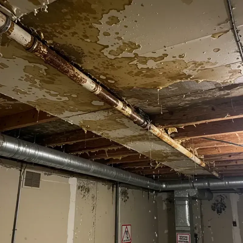 Ceiling Water Damage Repair in Williston, ND